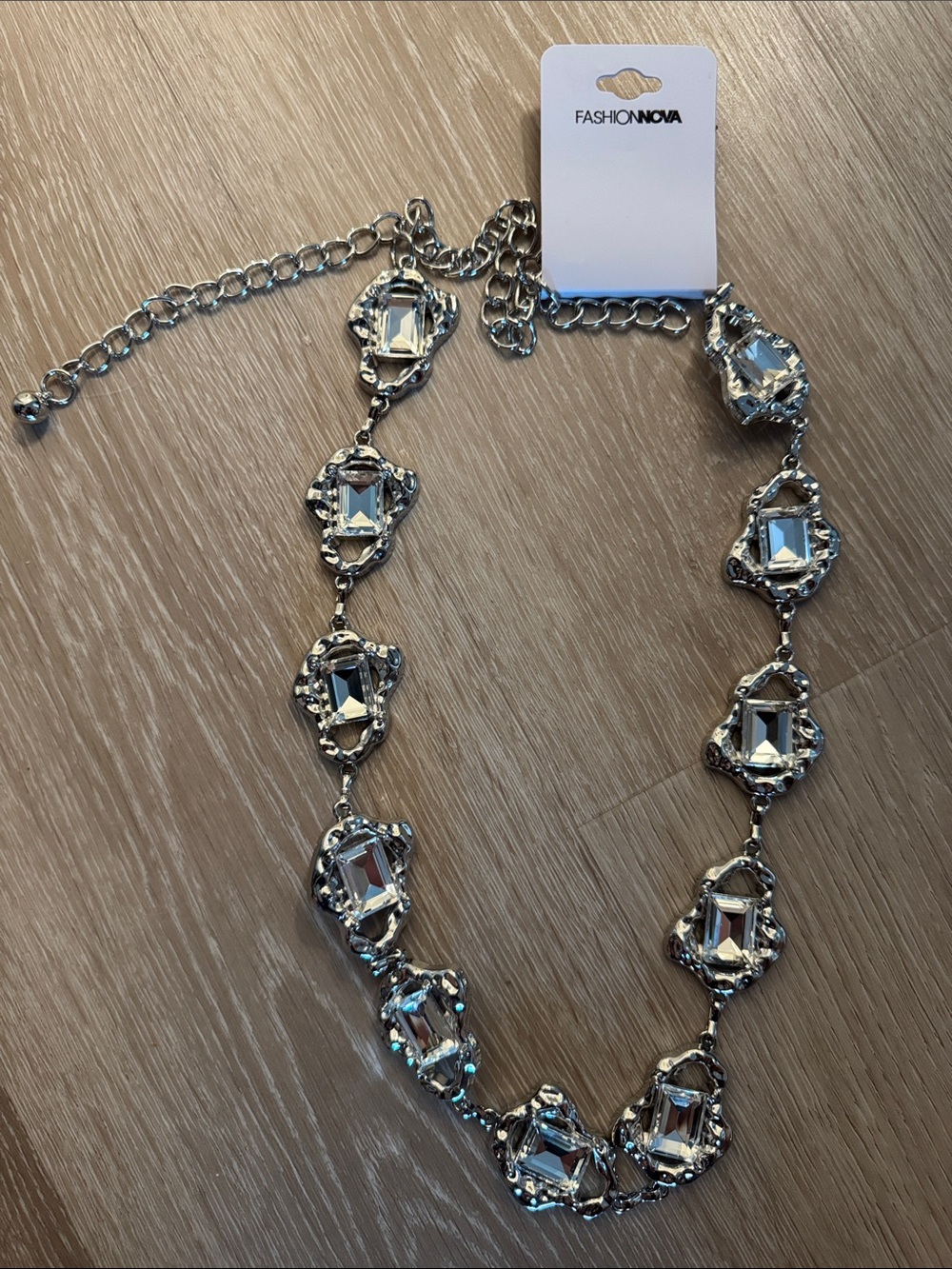 Diamond Drip Rhinestone Chain Belt NEW 🏷️